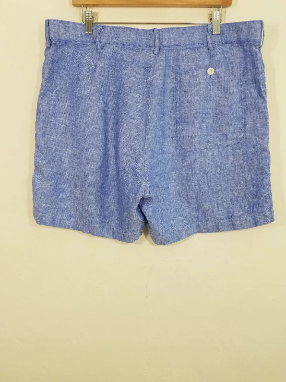 Banana Republic Linen Shorts Blue Size 38